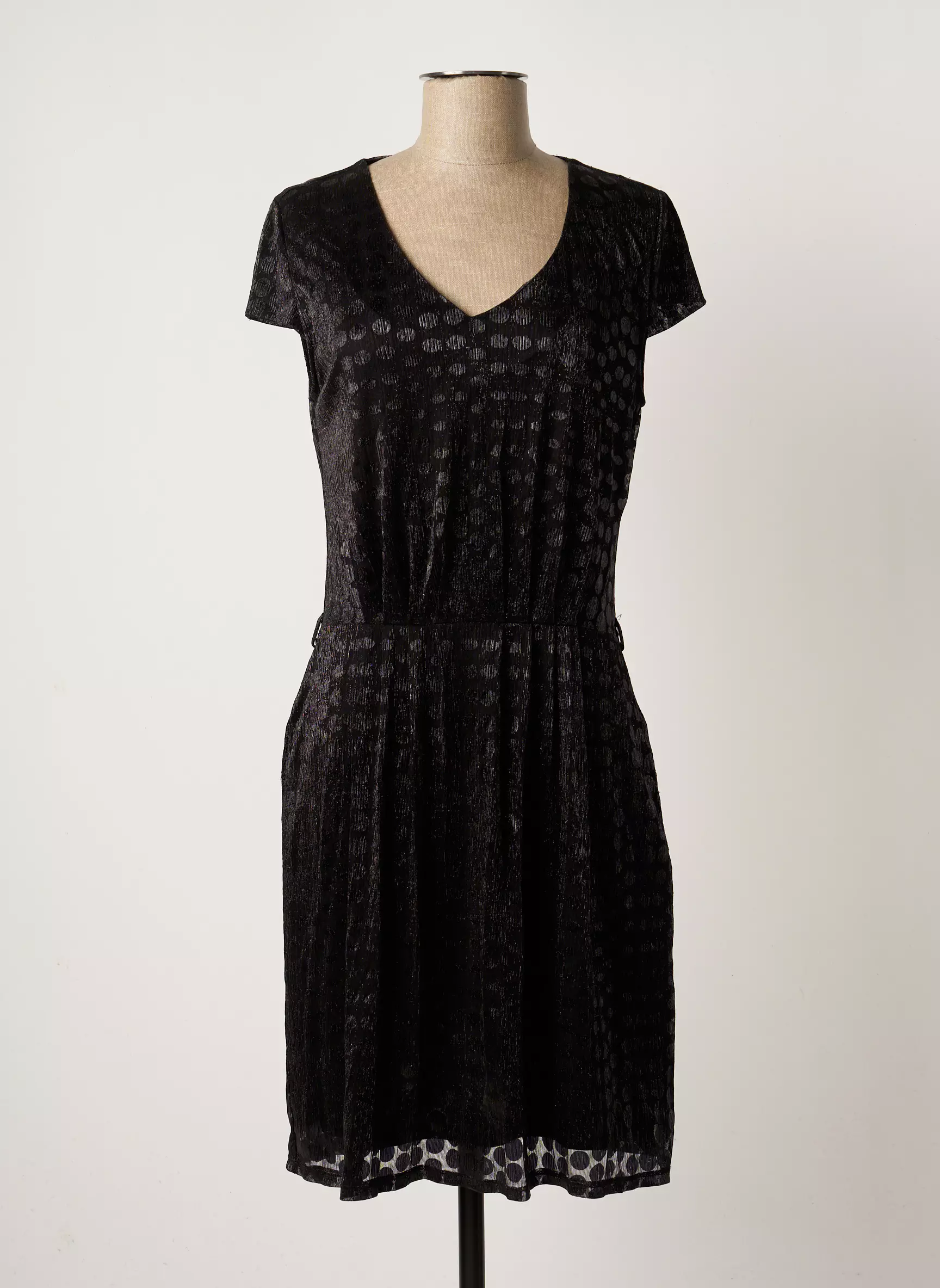 Breal Robes Mi Longues Femme couleur noir