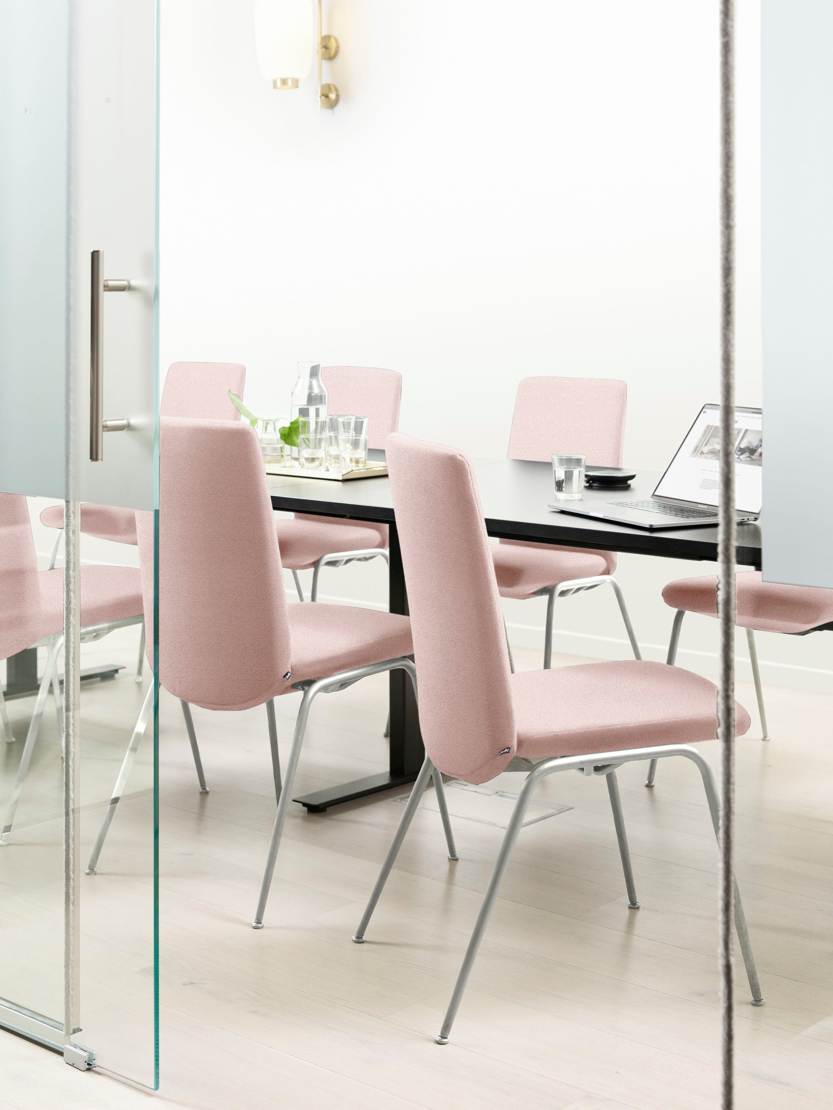 Stressless® Polsterstuhl Laurel, Low Back, Größe M, mit Beinen aus Stahl in Chrom matt