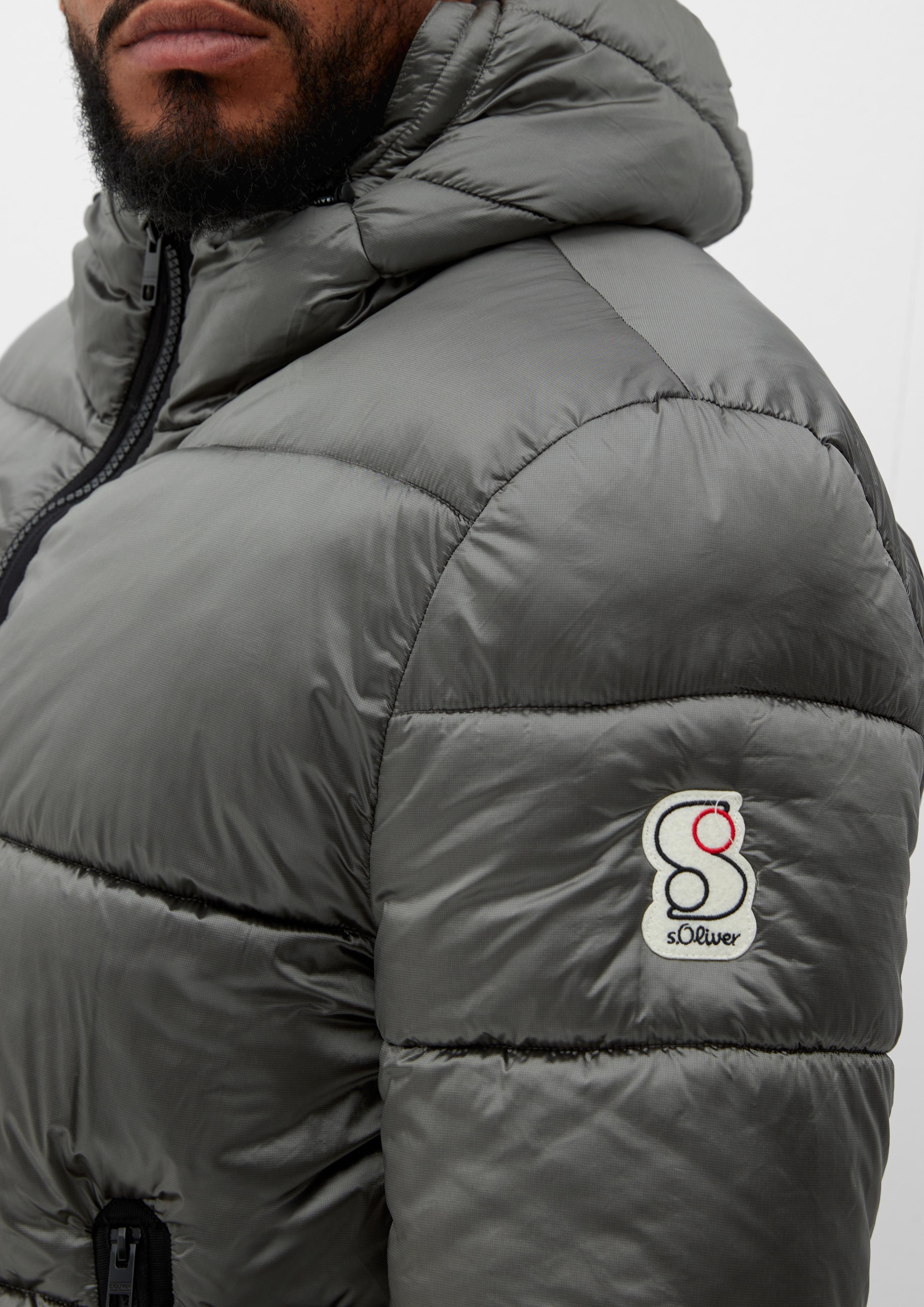 Steppjacke mit Logo-Applikation  2128196-0025