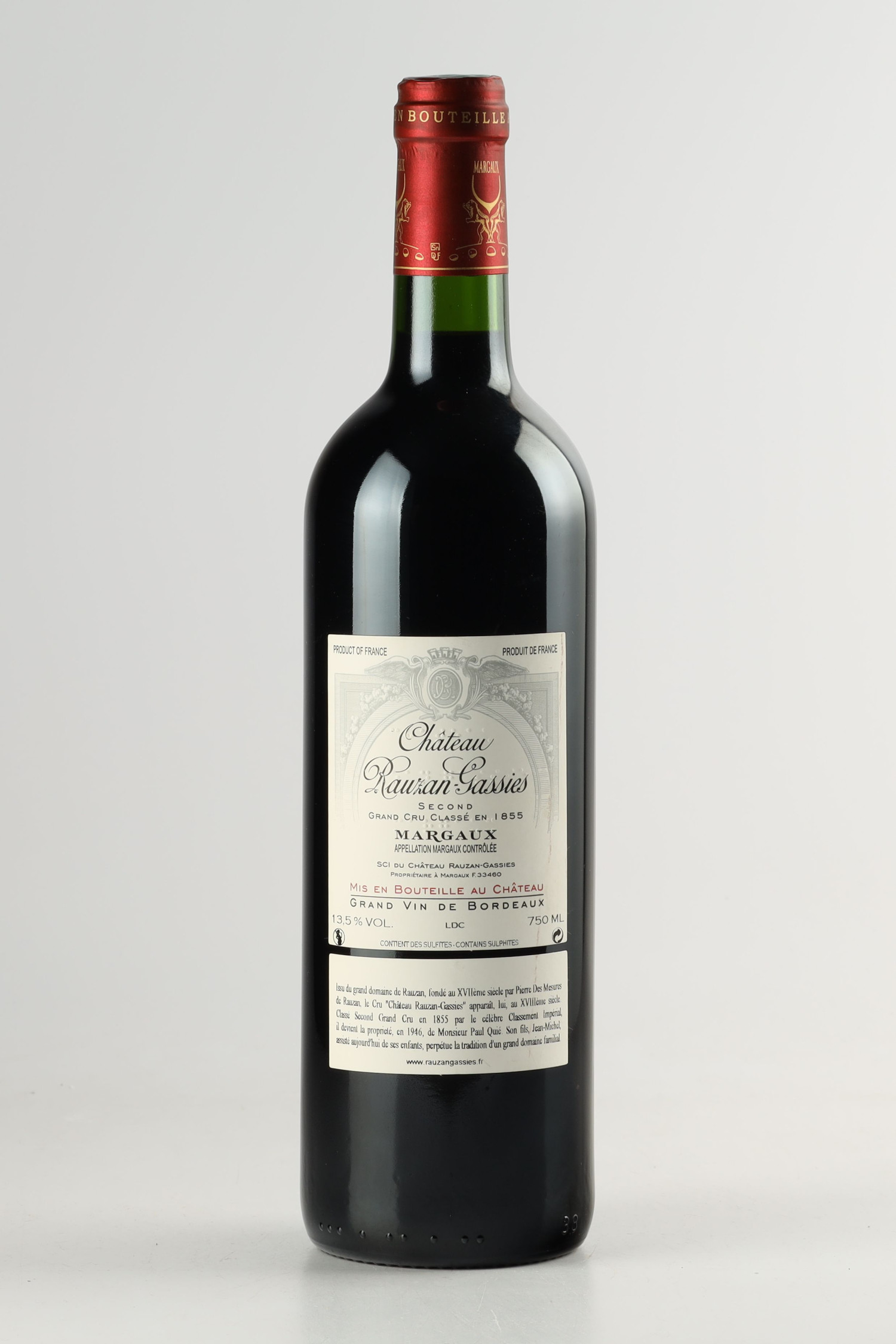 Château Rauzan Gassies 2009, Margaux