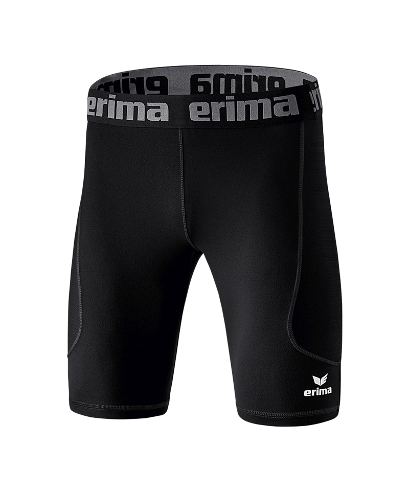 Erima Elemental Tight kurz Schwarz