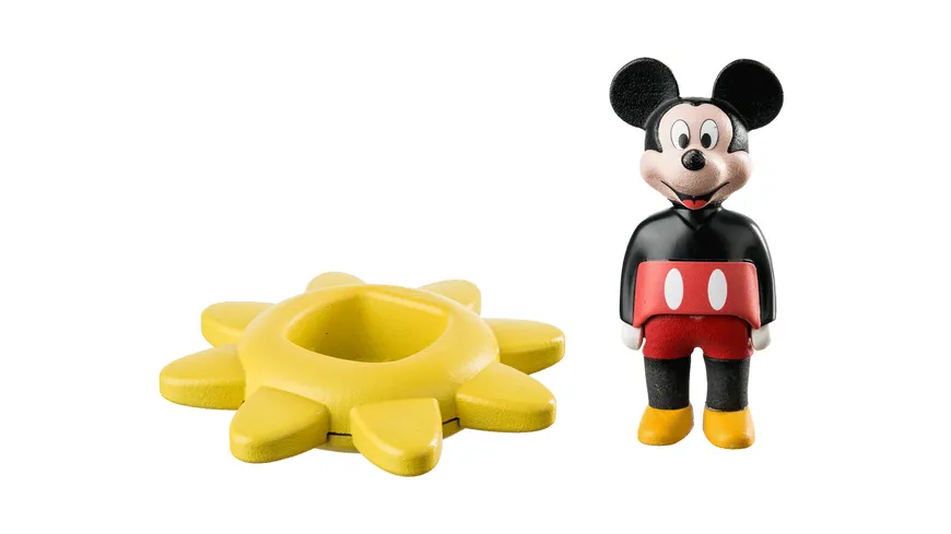 PLAYMOBIL 71321 1.2.3 & : Mickys Drehsonne mit Rasselfunktion
