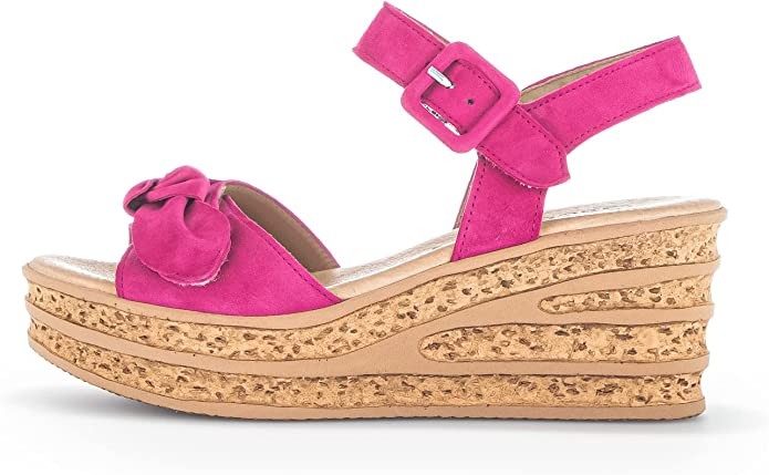GABOR Keilsandalen lila/pink