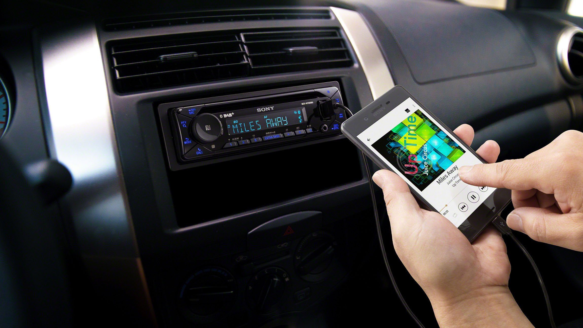 Sony MEXN7300KIT Autoradio (Digitalradio (DAB), 55 W)