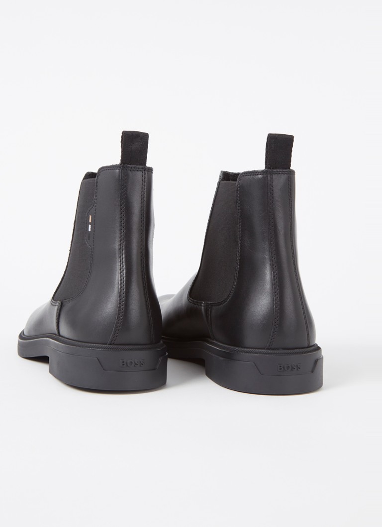 Ghete Chelsea din piele Hugo Boss Calev