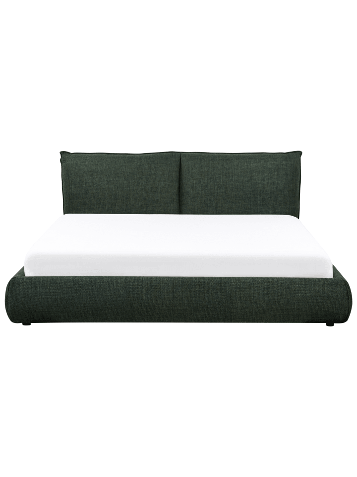 Beliani Doppelbett VINAY in Grün - (W) 196 x (H) 90 x (L) 233 cm günstig kaufen onesize