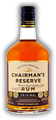 Chairman's Reserve Original from St. Lucia Distillers Limited Chairman's Reserve Original from St. Lucia Distillers Limited Destilliert in der südöstlichen Karibik auf einer der Windward Inseln. 0,7	 Liter - Vol 40%