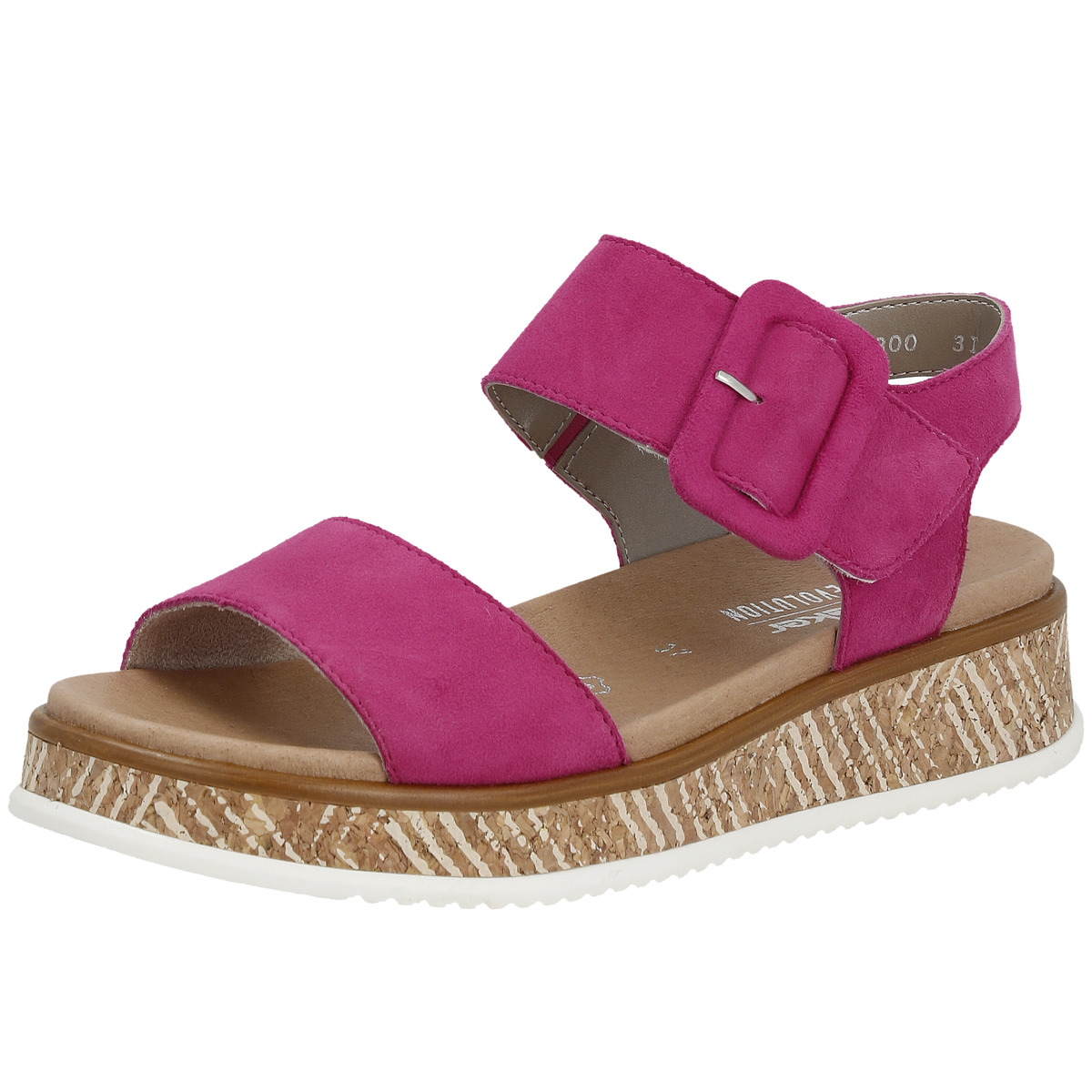Rieker EVOLUTION W0800 Keilsandale pink