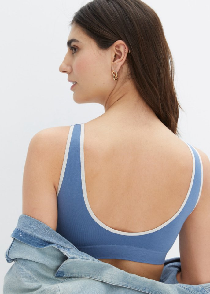 Feel Comfort Seamless Bustier mit Bambusfasern (2er-Pack)