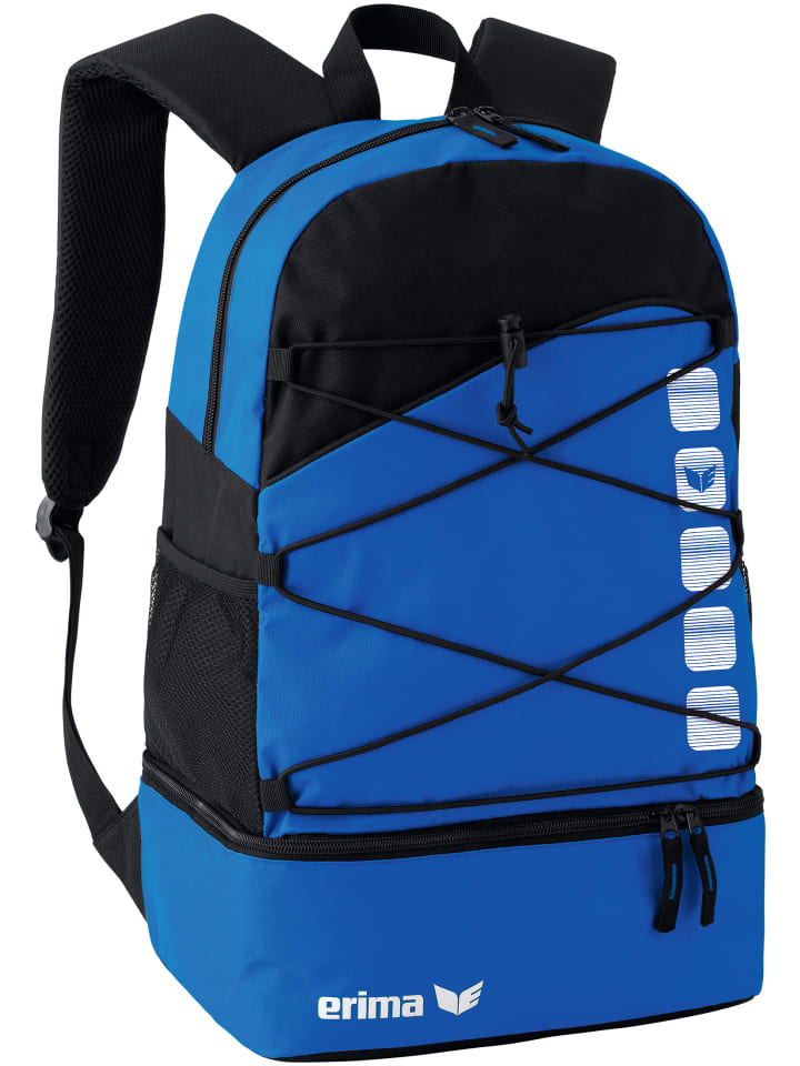 erima Club 5 Multifunktionsrucksack mit Bodenfach in new royal/schwarz günstig kaufen onesize