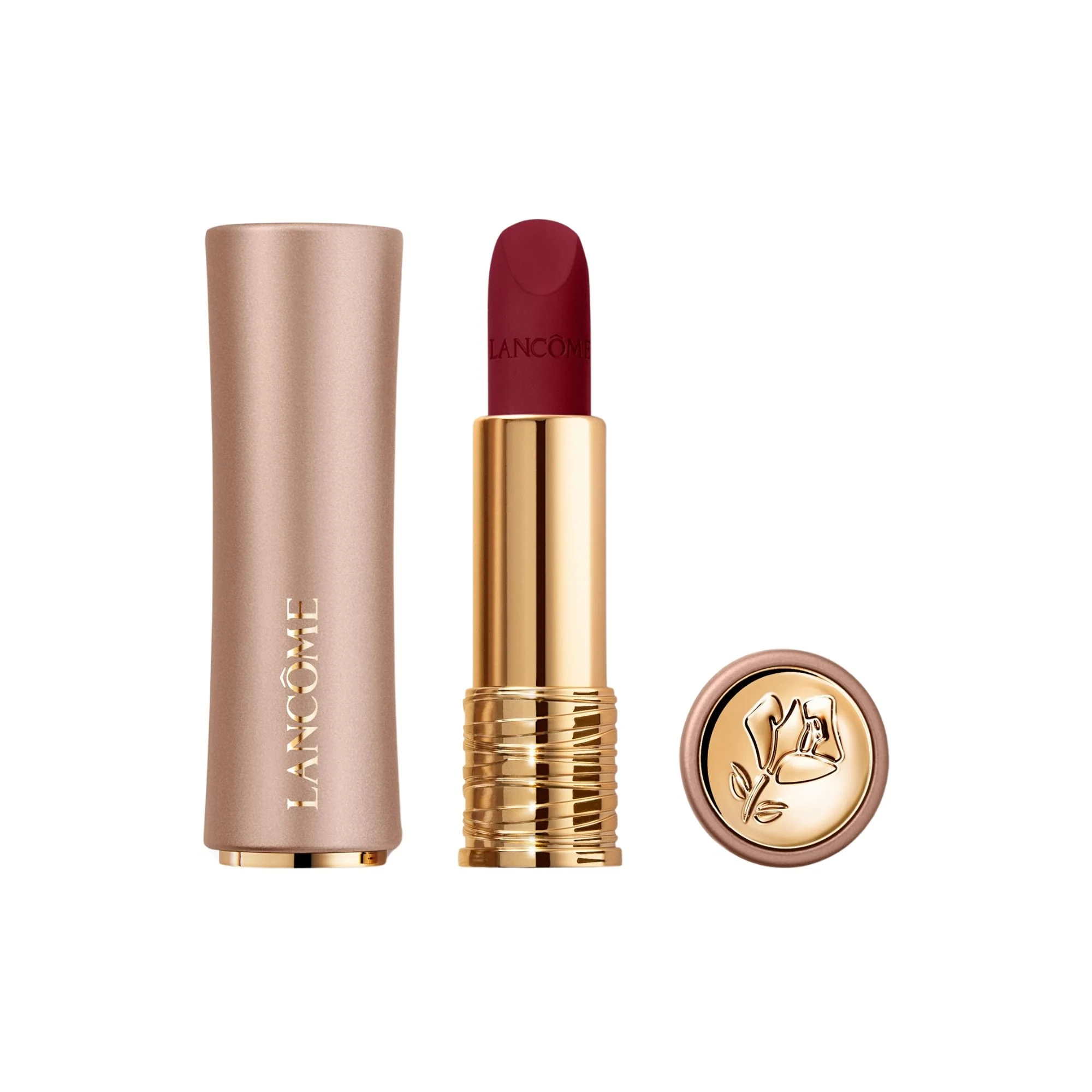 L'Absolu Rouge Intimatte Lips - Barra de labios mate, Barra de labios