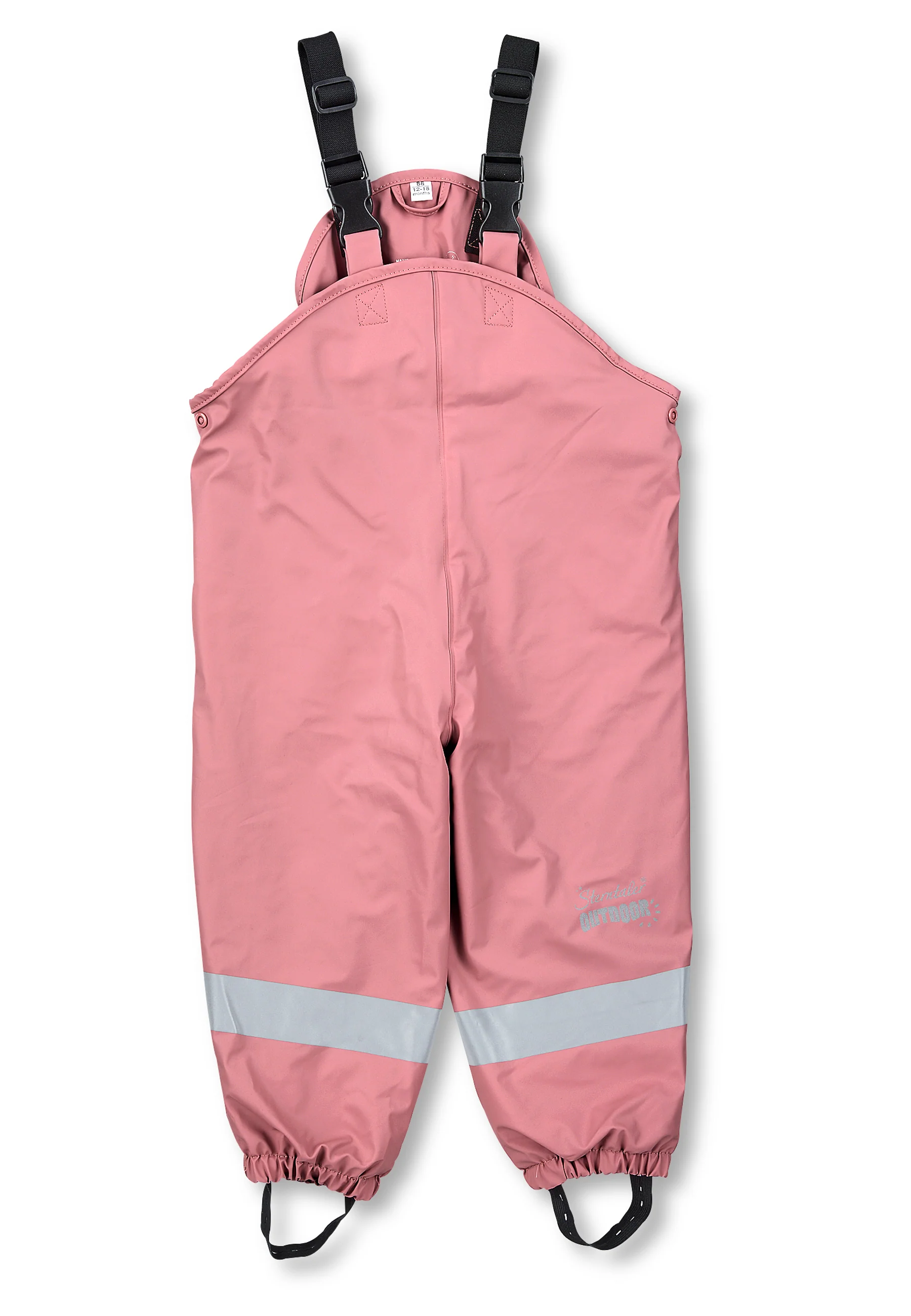 Regenhose Kinder, gefüttert mit Reflexstreifen