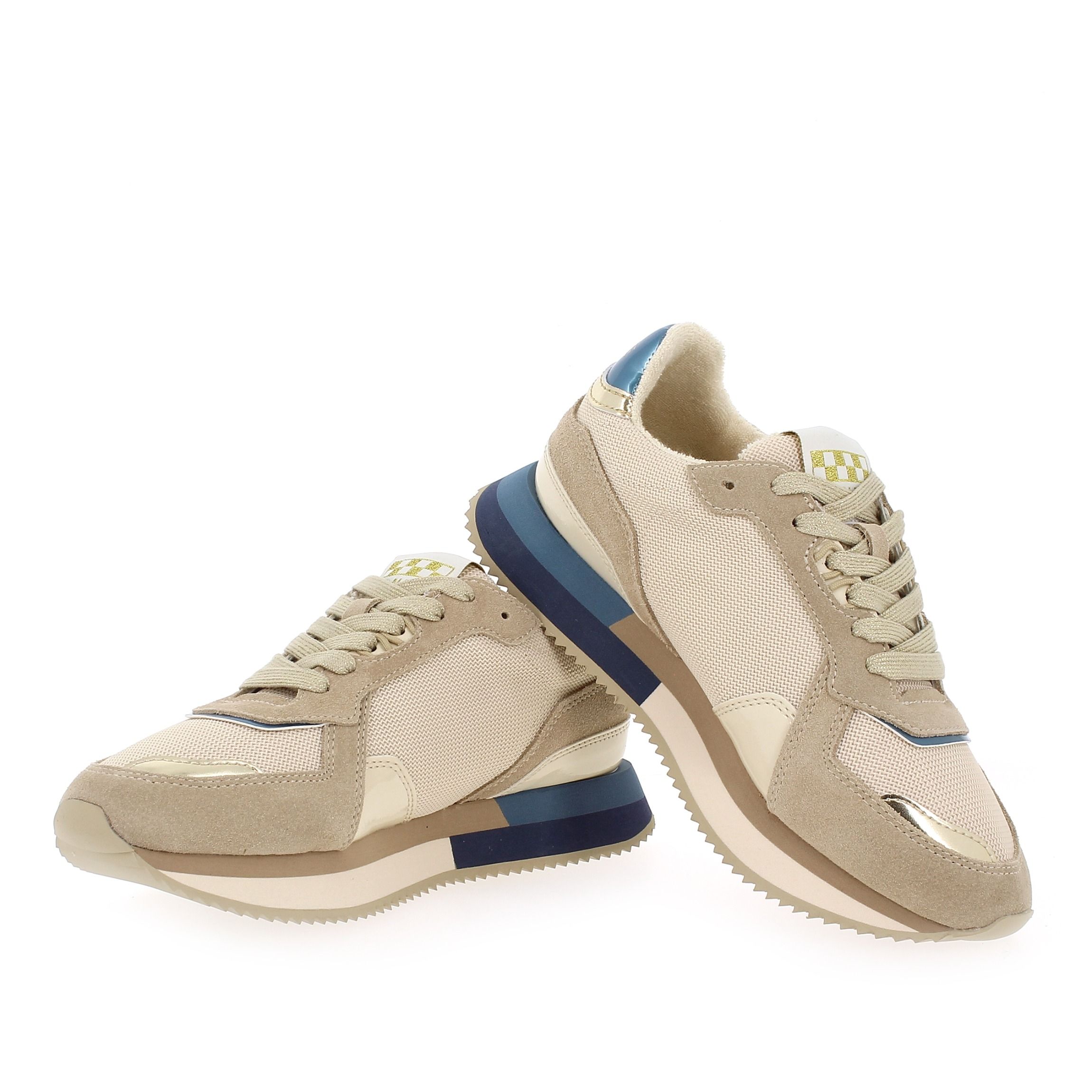 No Name  MIA JOGGER - Beige Bleu