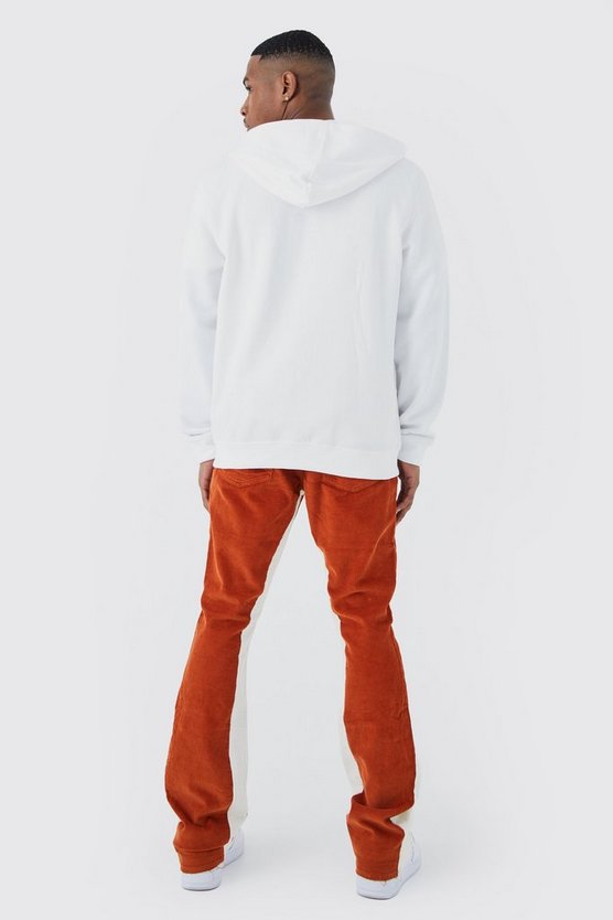 Slim-Fit Cord-Schlaghose