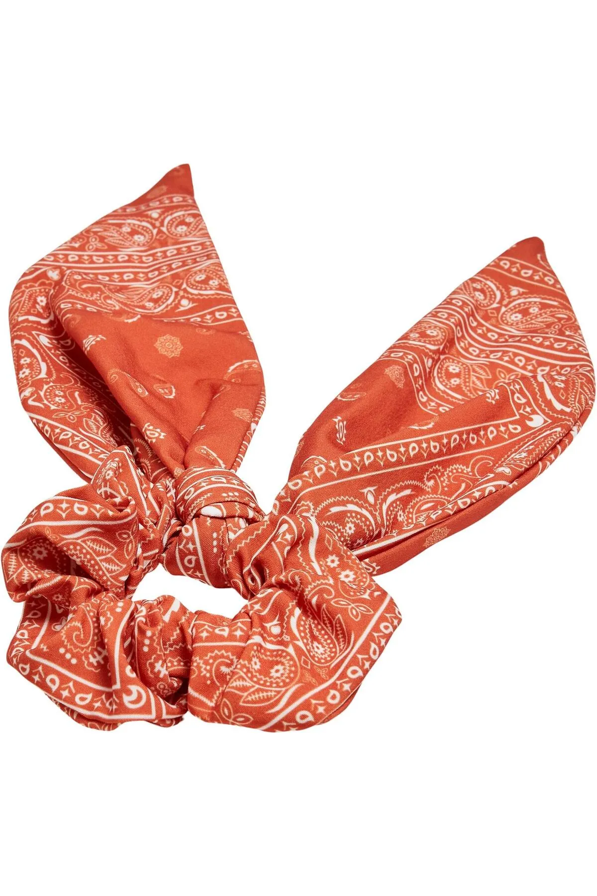 Urban Classics  Accessoires Bandana-Print Scrunchies mit XXL-Schleife 2er-Pack