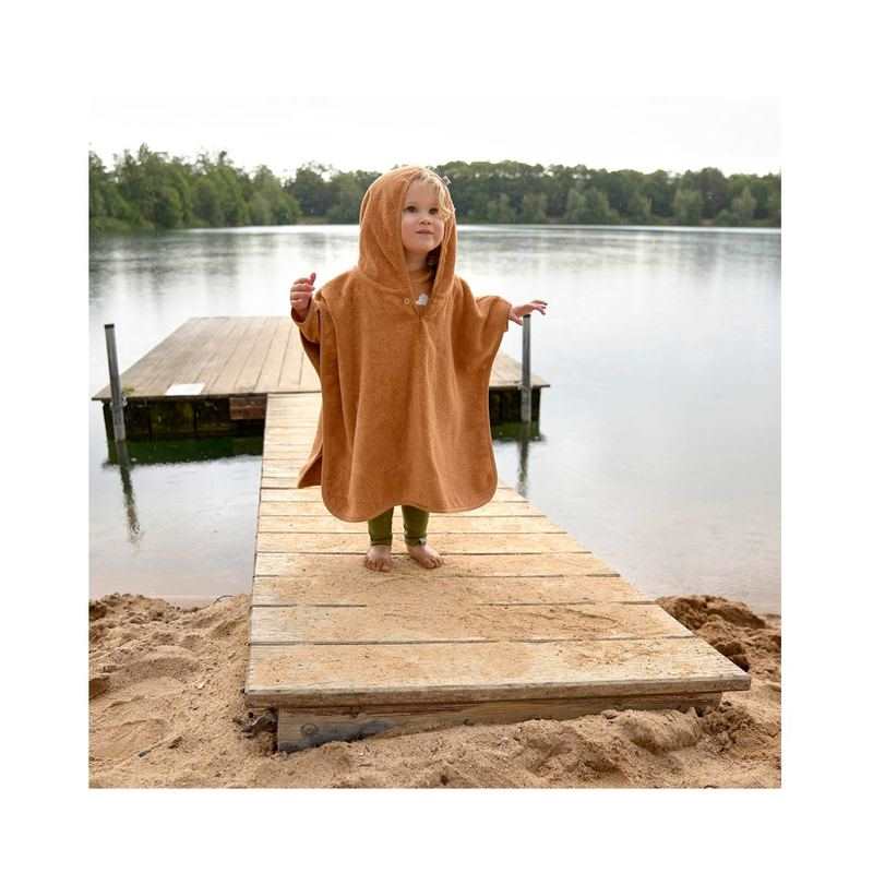 Poncho de plage caramel Lässig