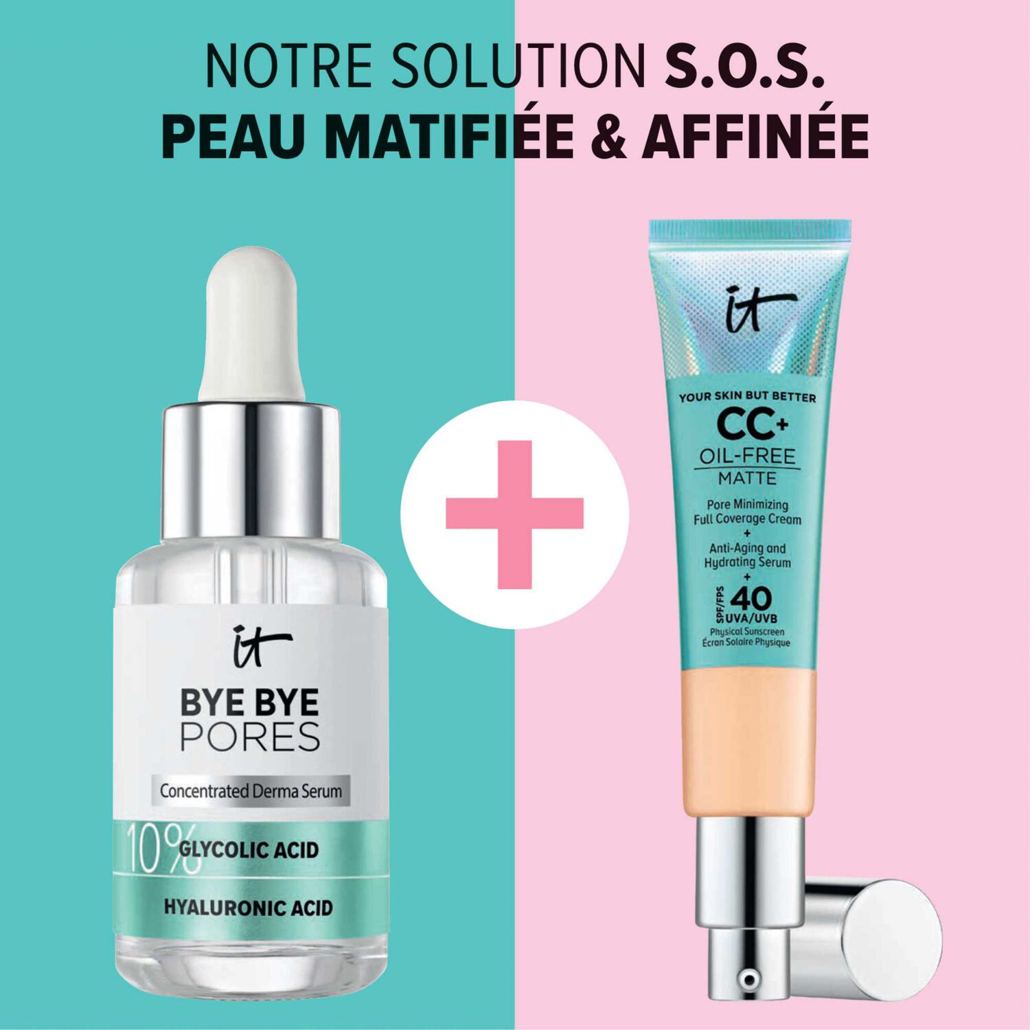 It Cosmetics Bye Bye Pores Sérum Anti-Pores Visibles à l'Acide Glycolique