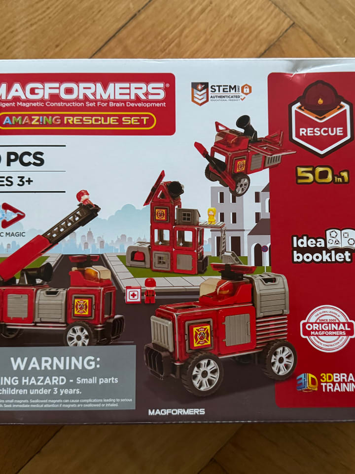 MAGFORMERS 50tlg. Magnetspielset 