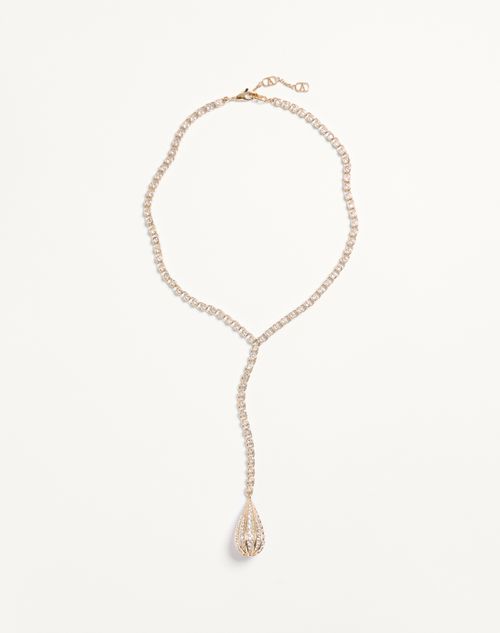 Colar Poetique Des Goutes em metal e cristais Swarovski®