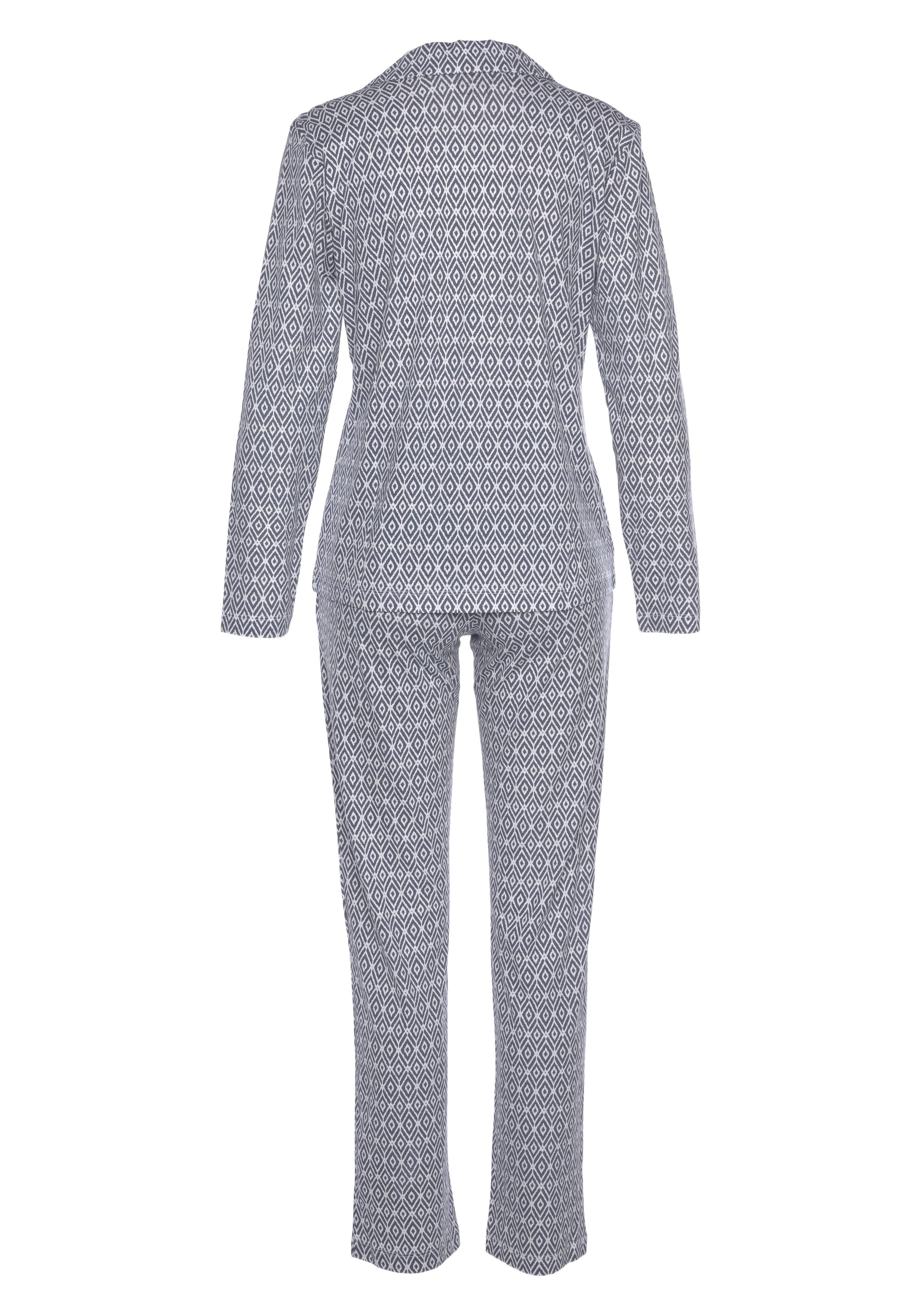 Vivance Dreams Pyjama (2 tlg) in schönem Muster