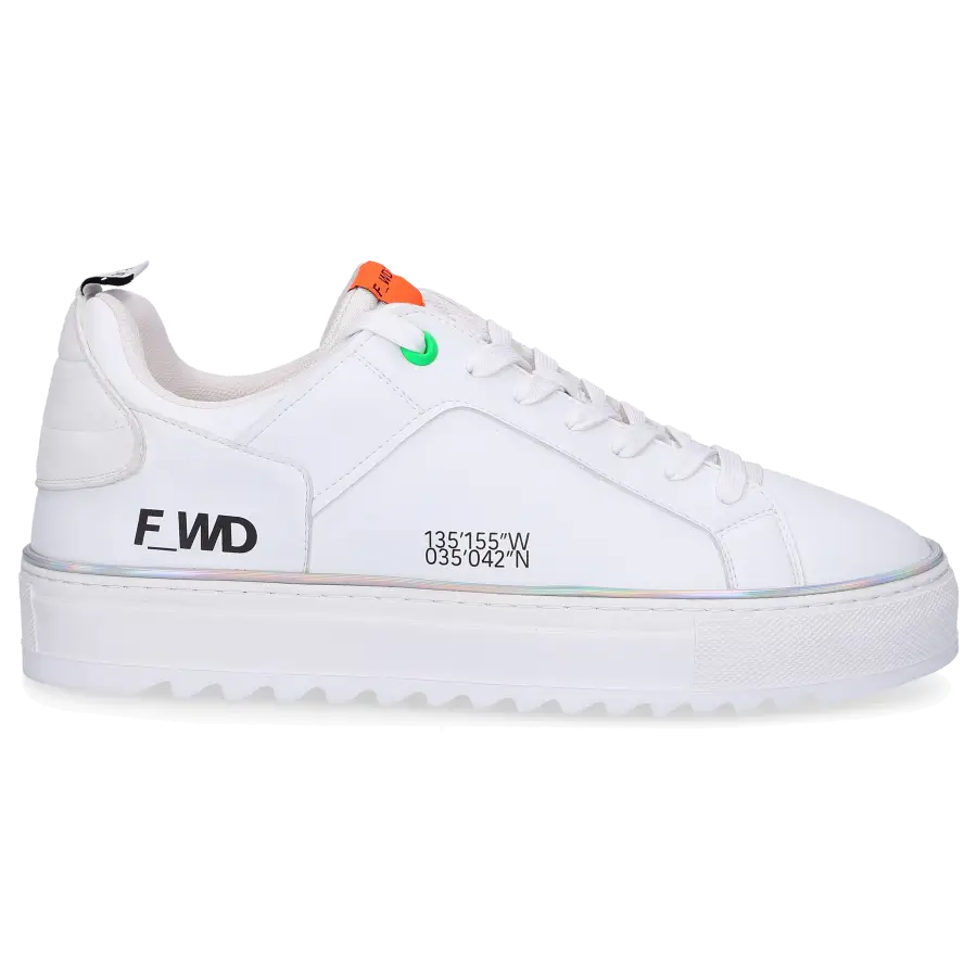 F_WD - Sneaker low XP1_SHEM X Eco Econappa Logo weiß - weiß
