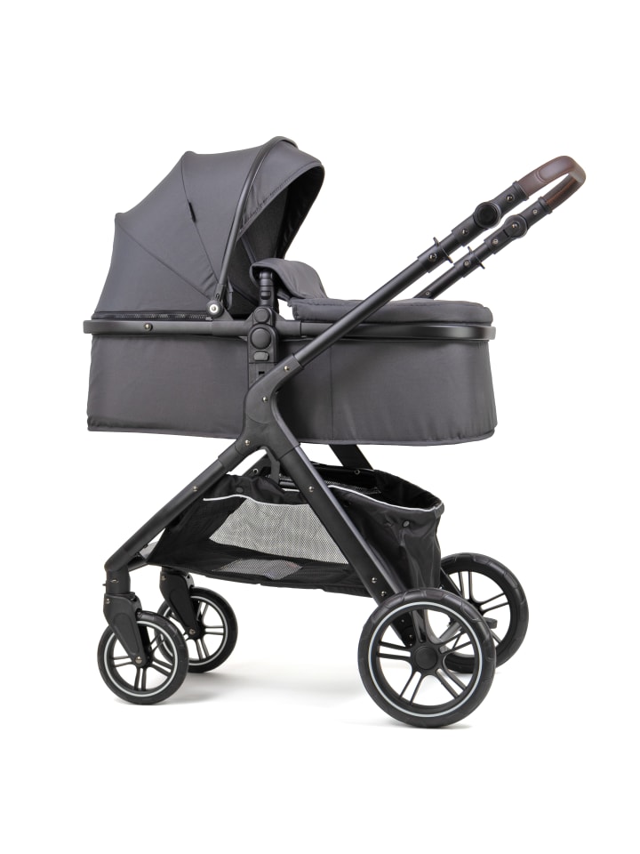PIXINI Nelio Kinderwagen 3in1 Set schwarz/oxford dunkelgrau günstig kaufen onesize