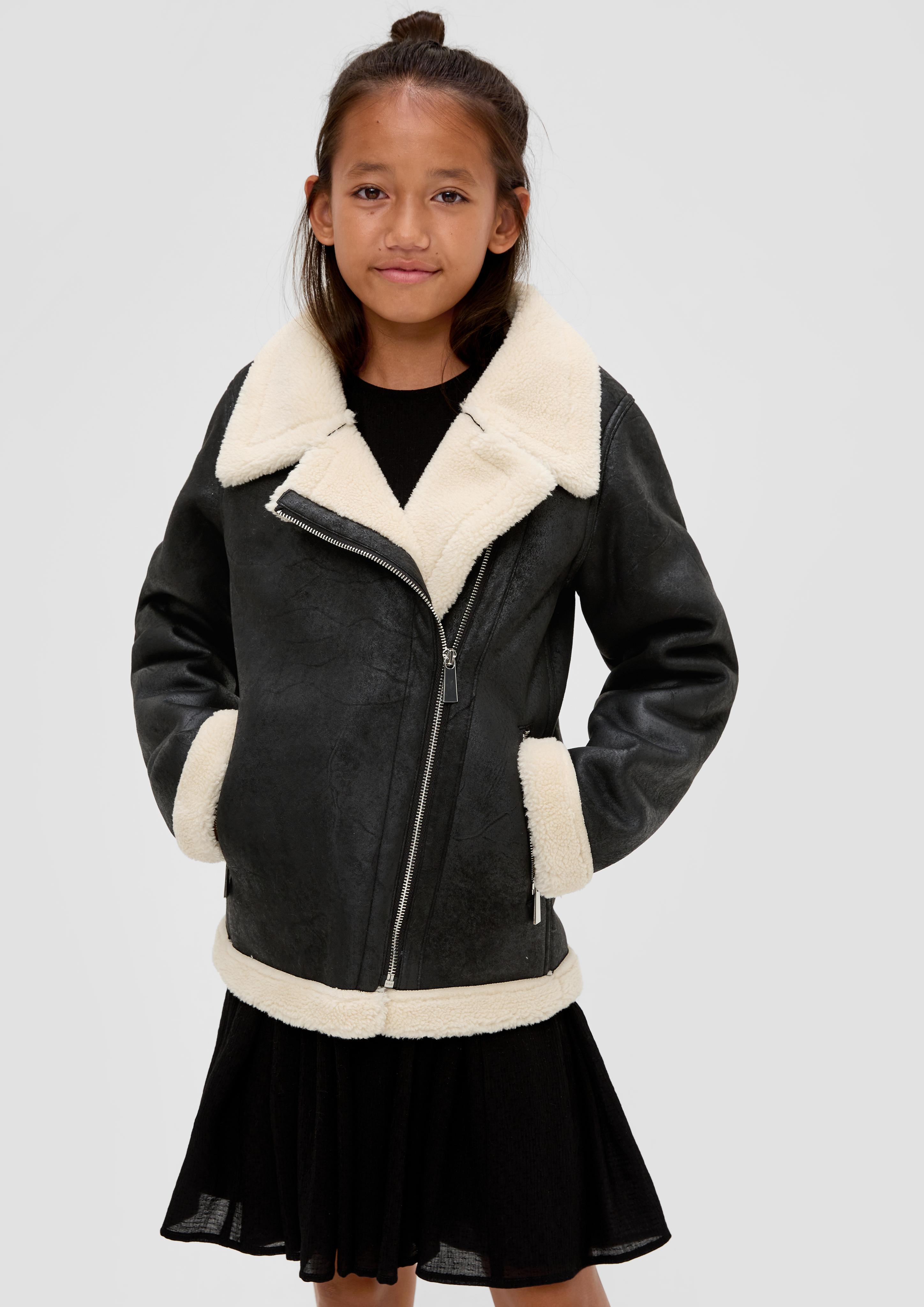 Jacke aus Lederimitat  2137203-9999