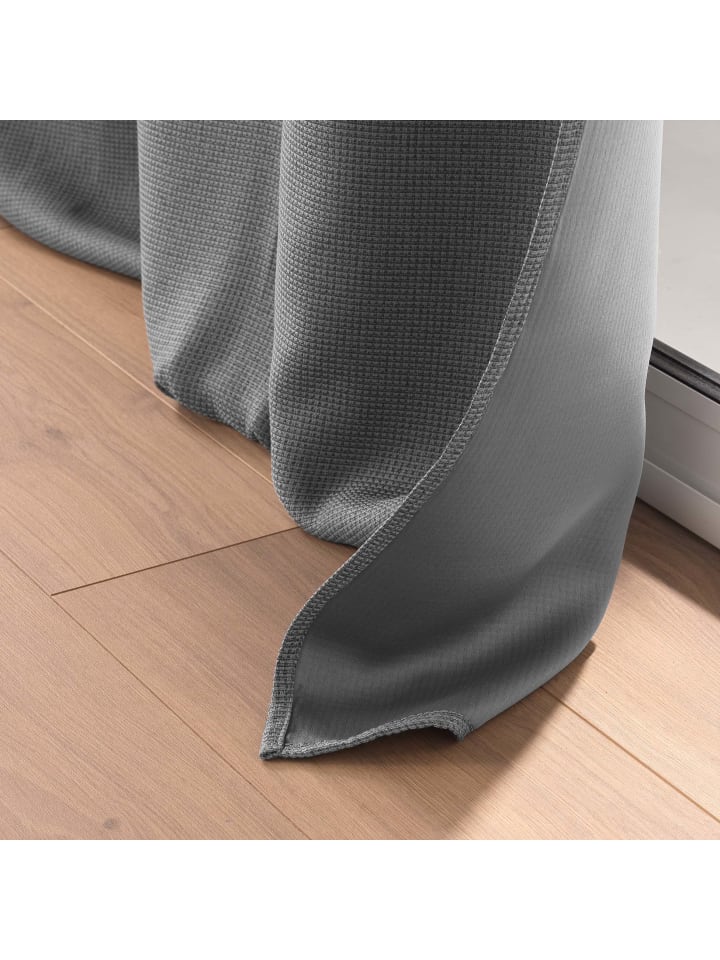 Douceur d’Intérieur Verdunkelungsvorhang in anthrazitfarben günstig kaufen onesize