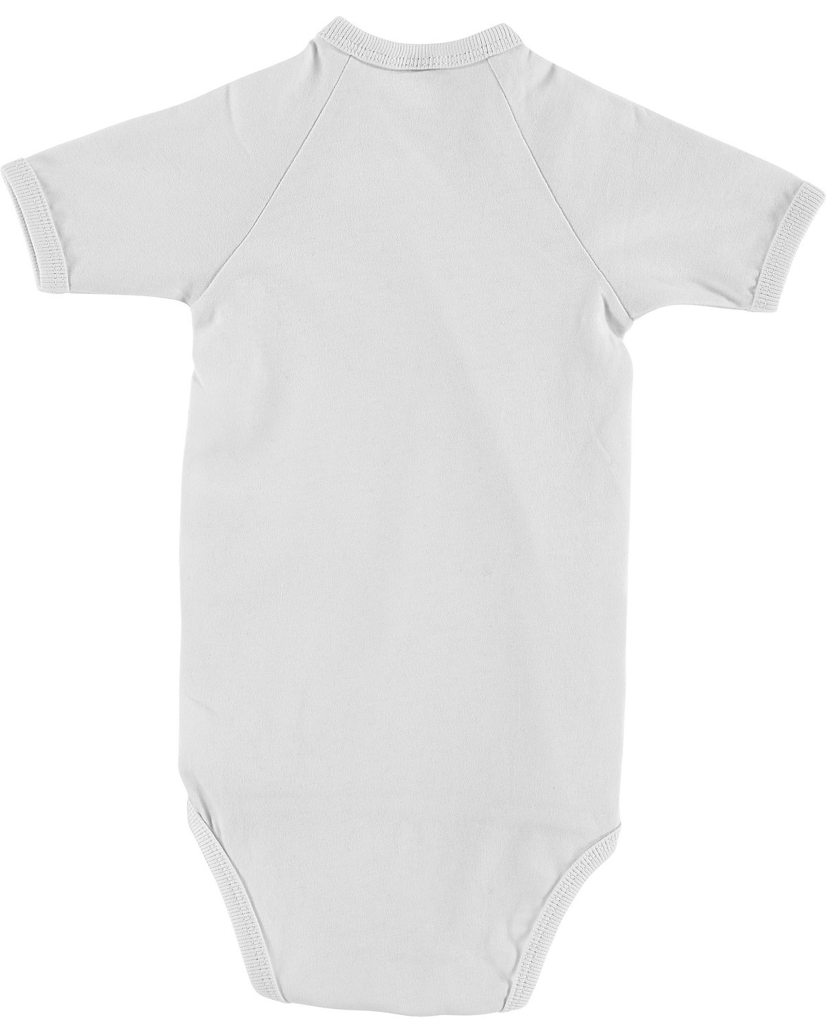 Body kurzarm 2er-Set, off-white/glacier gray, 62 cm