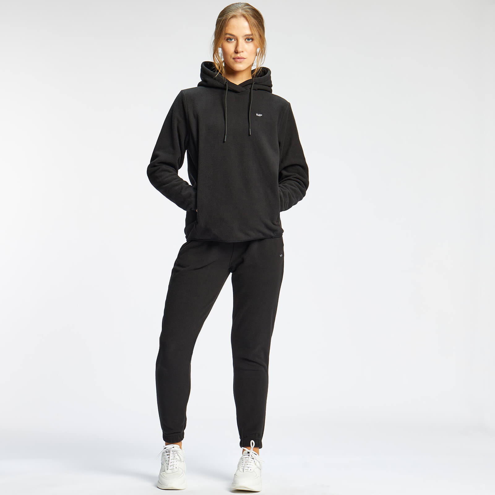 Sweat à capuche en polaire MP Essentials pour femmes – Noir