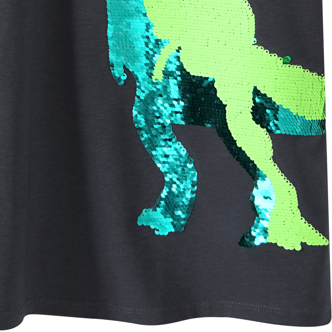 Jungen T-Shirt mit Wendepailletten