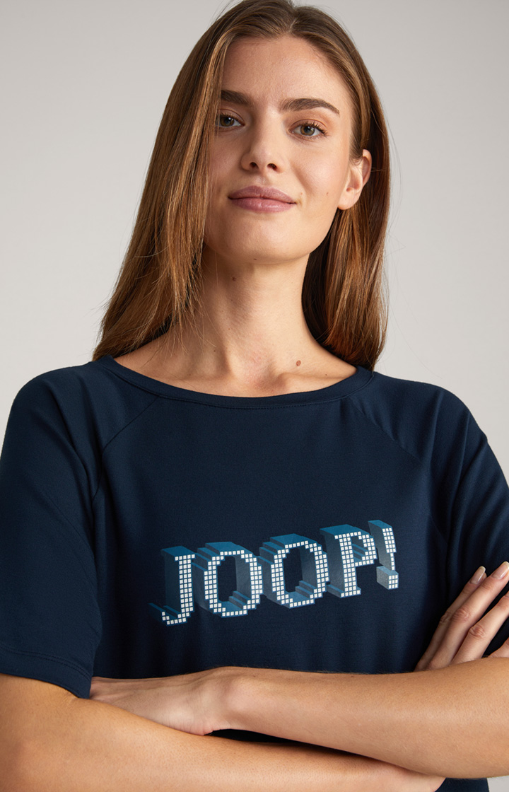 Loungewear Shirt in Midnight Blue