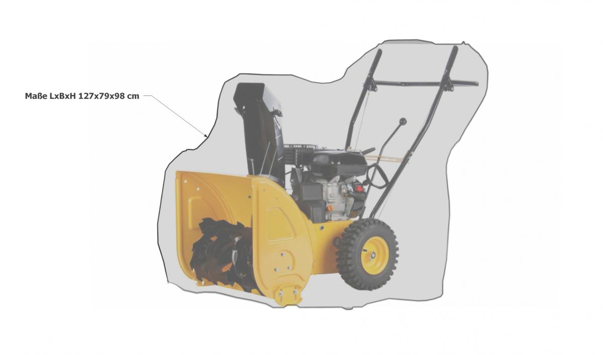 Grasekamp Abdeckplane Abdeckhaube Schutzhülle für Schneefräse