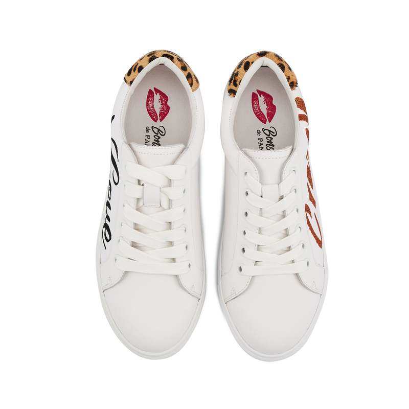 Baskets en cuir Simone crazy in love