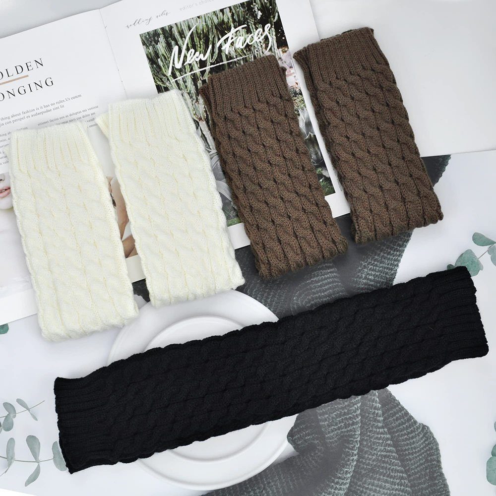 Sarfly Beinstulpen 3 Paar Stulpen Damen Leg Warmers Beinwärmer (3-St)