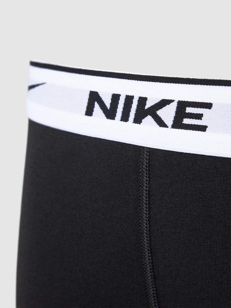 Trunks mit elastischem Logo-Bund in schwarz