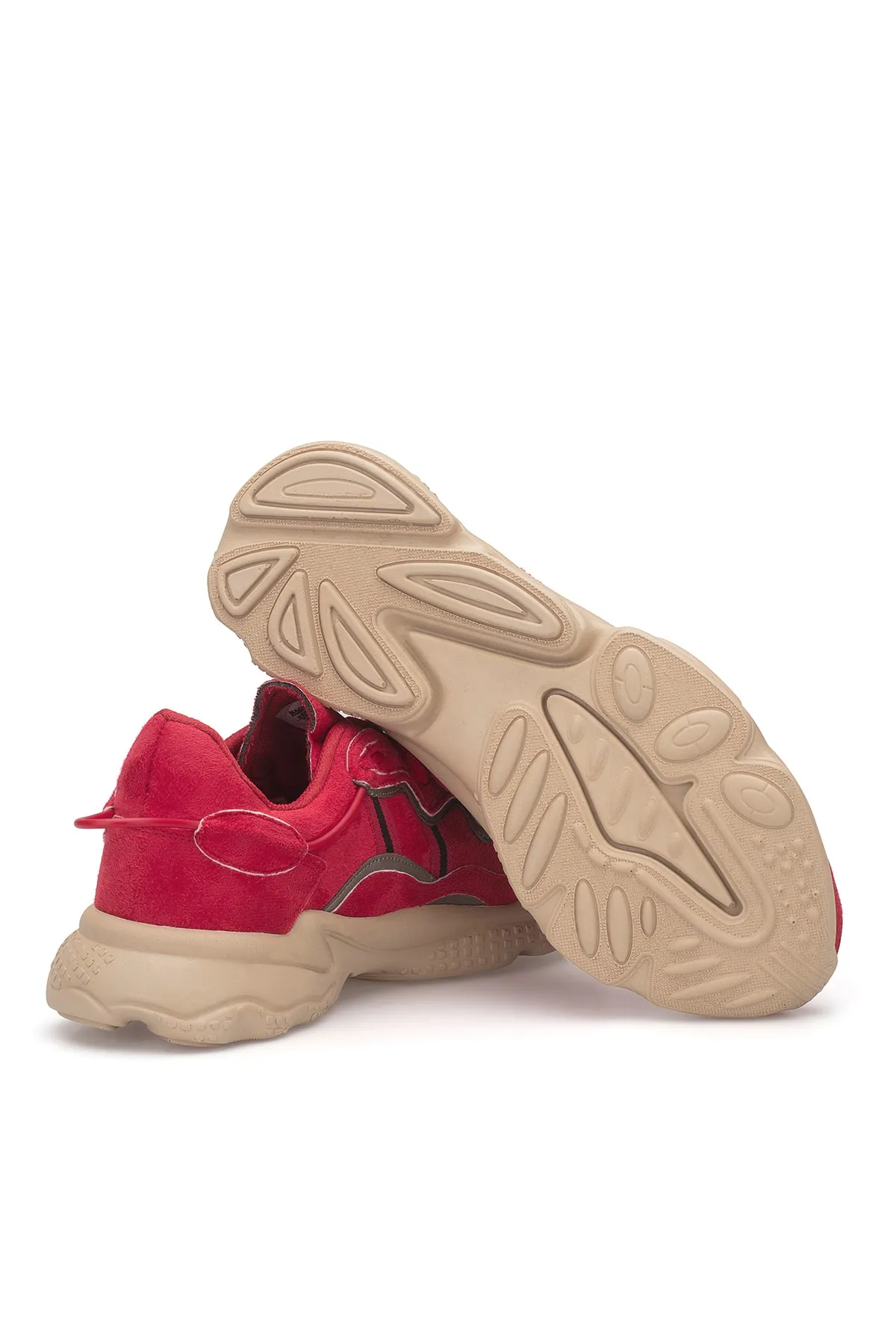 DARK SEER  Sneaker - Rot - Flacher Absatz