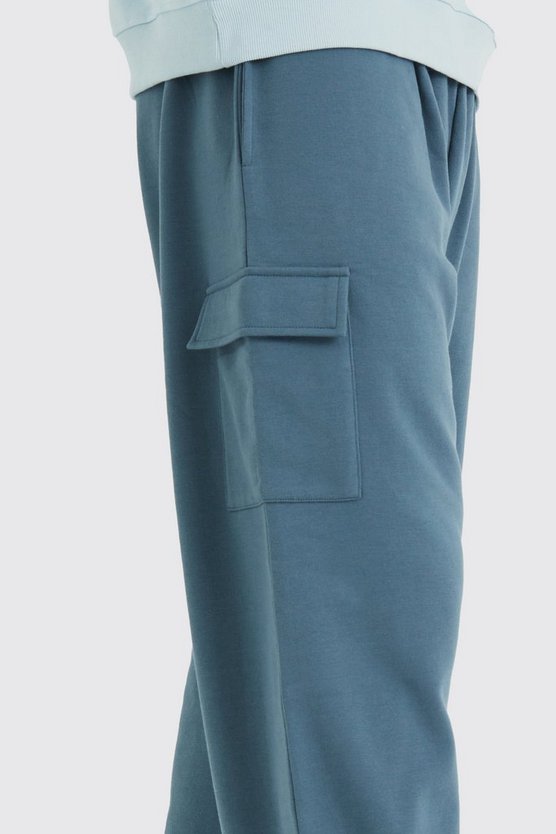Tall lockere Cargo-Jogginghose