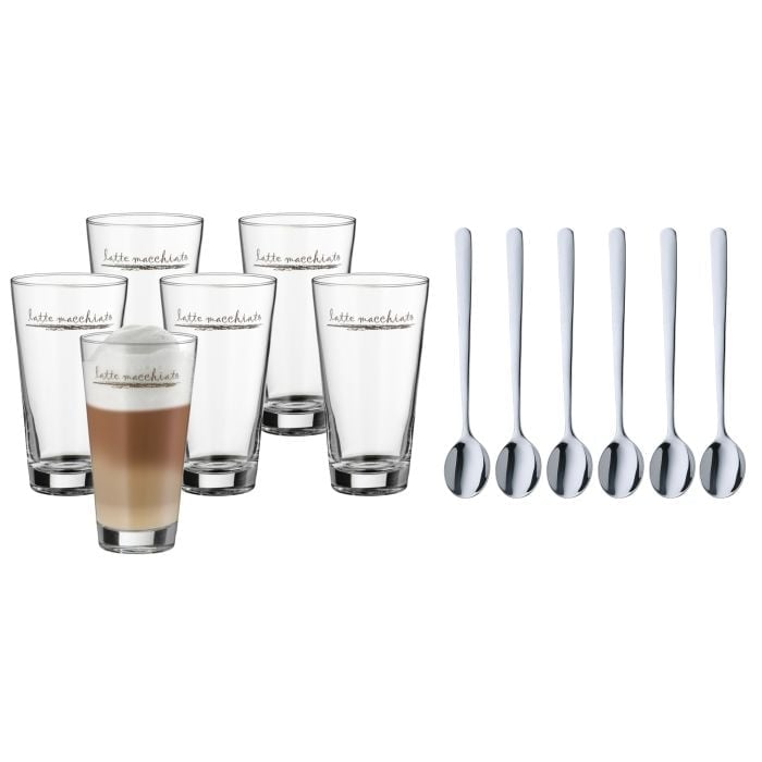 Clever & More Latte Macchiato Set, 12-teilig
