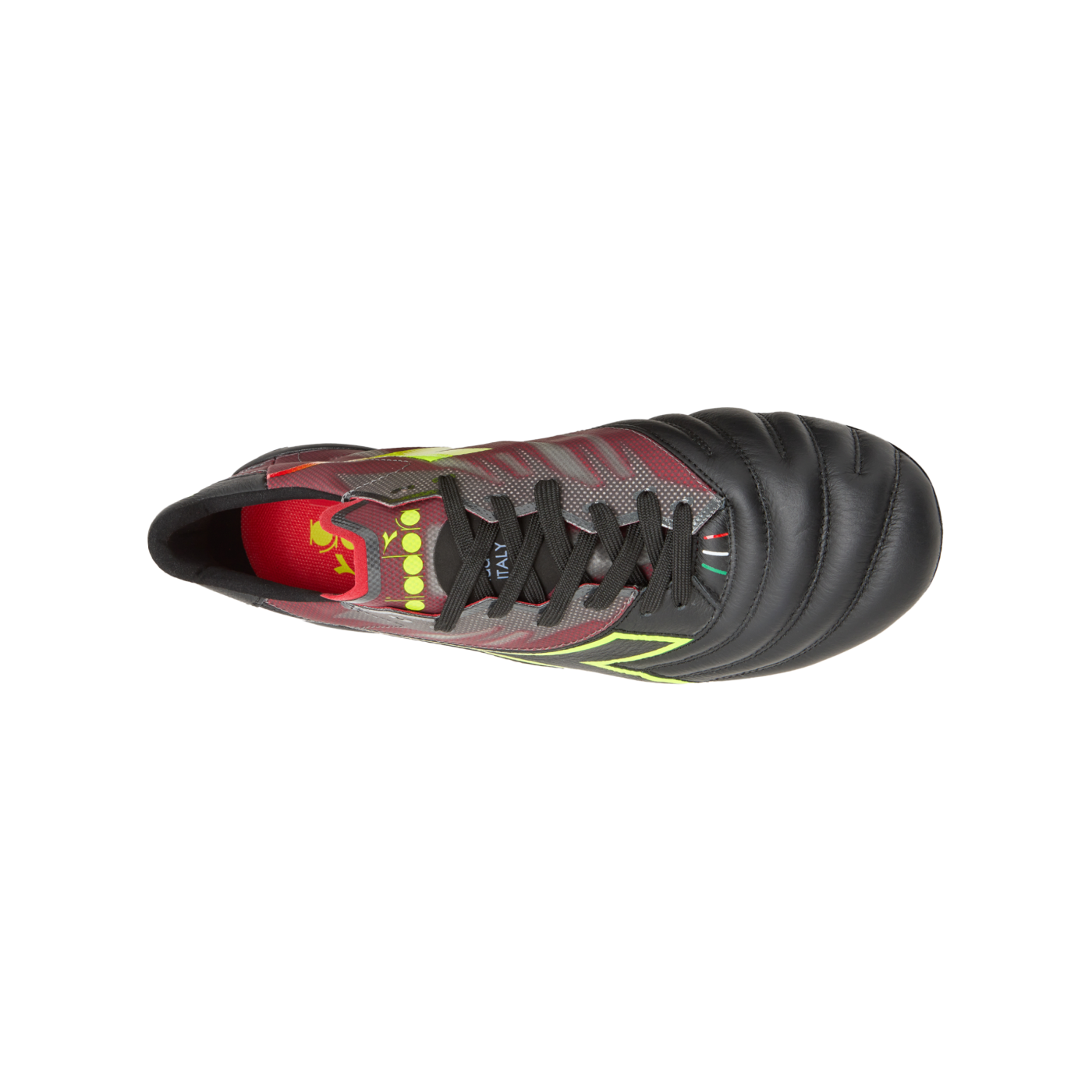 Diadora Brasil Elite Veloce Made in Italy FG Schwarz FD0136