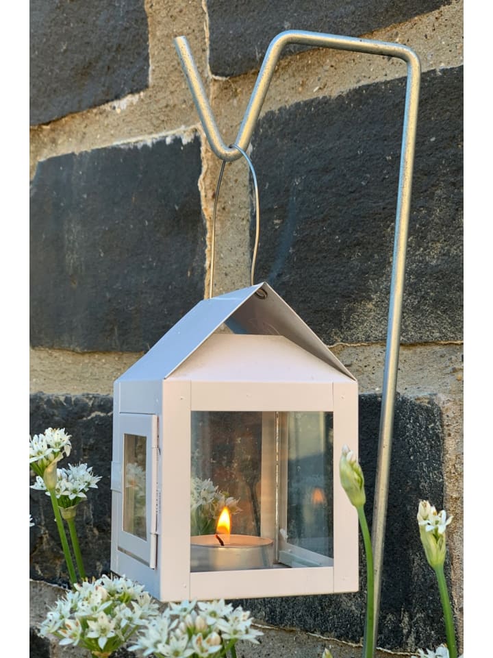 A2Living Hängelaterne Weiß 12 cm günstig kaufen onesize