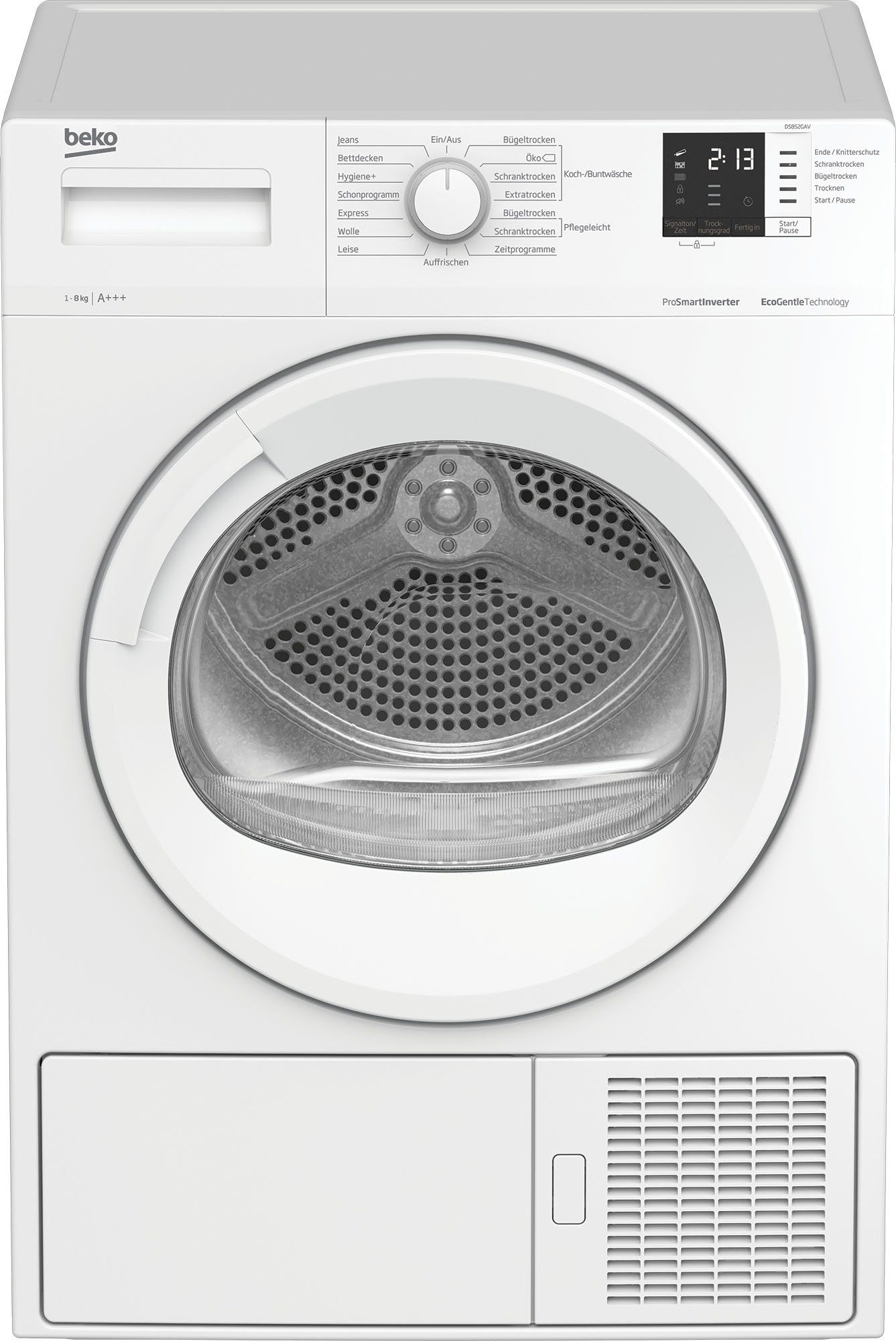 BEKO Wärmepumpentrockner DS852GAV, 8 kg