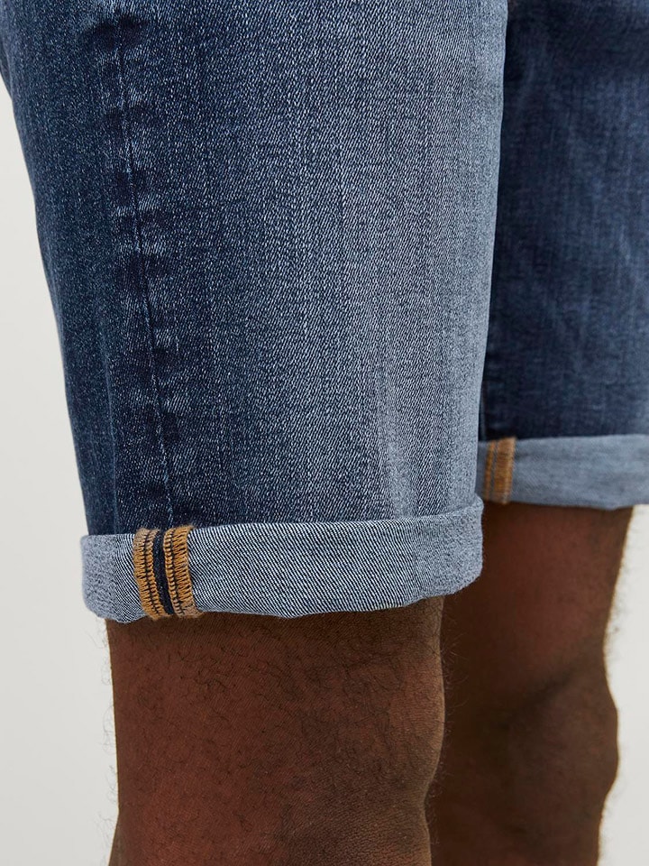Jack & Jones Jeans-Shorts in Dunkelblau günstig kaufen