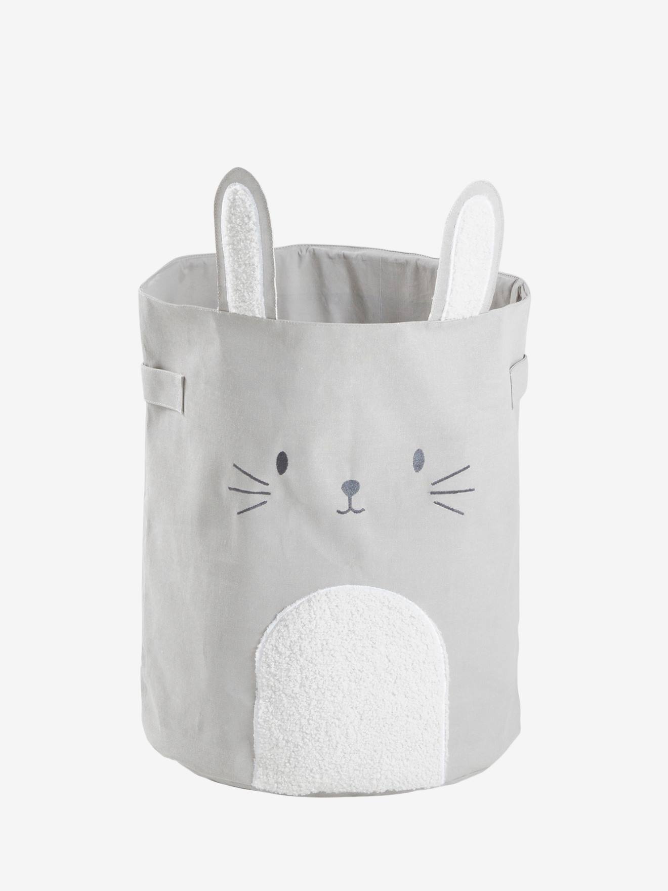 Panier de rangement XL Lapin gris