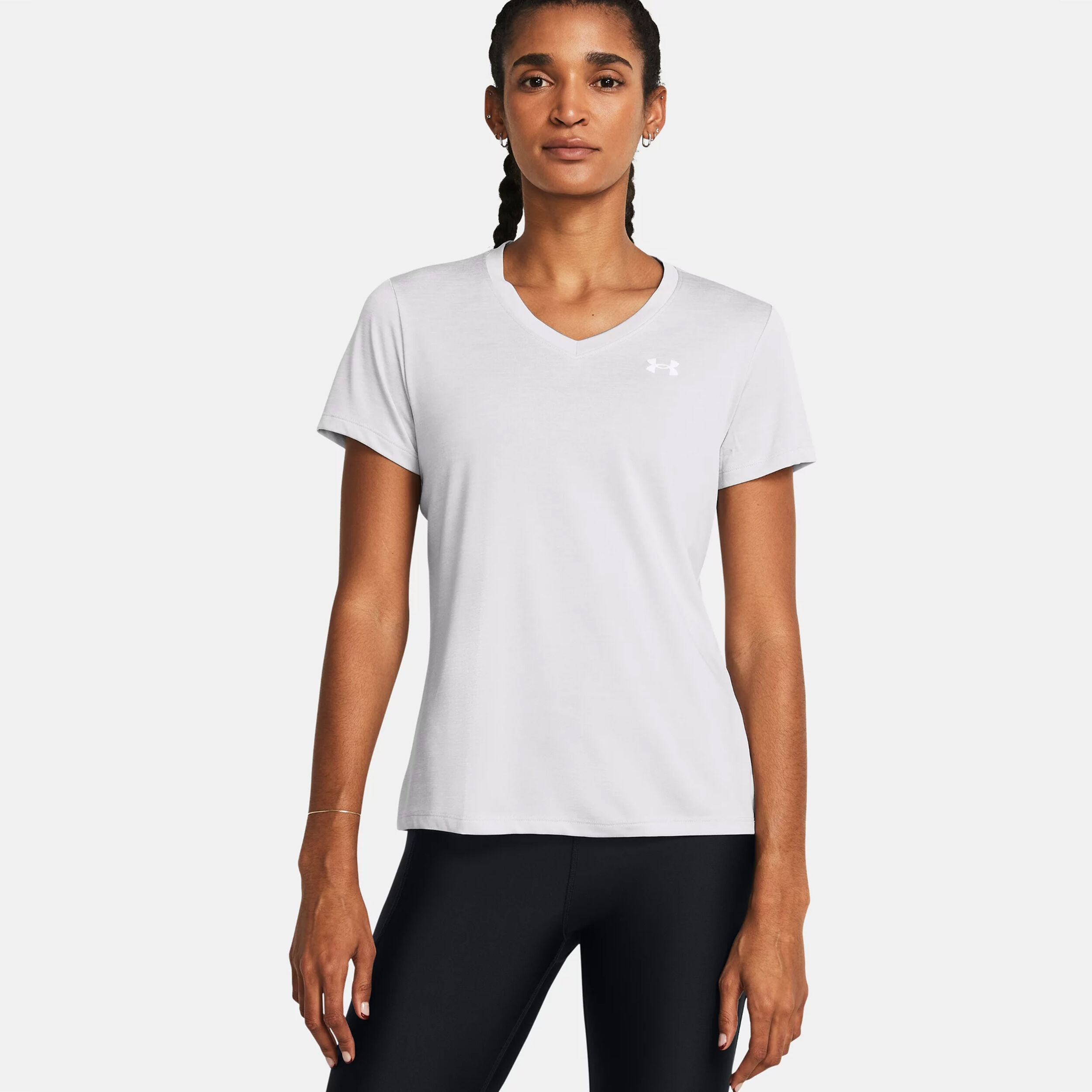 Tech Twist T-Shirt Damen - Grau