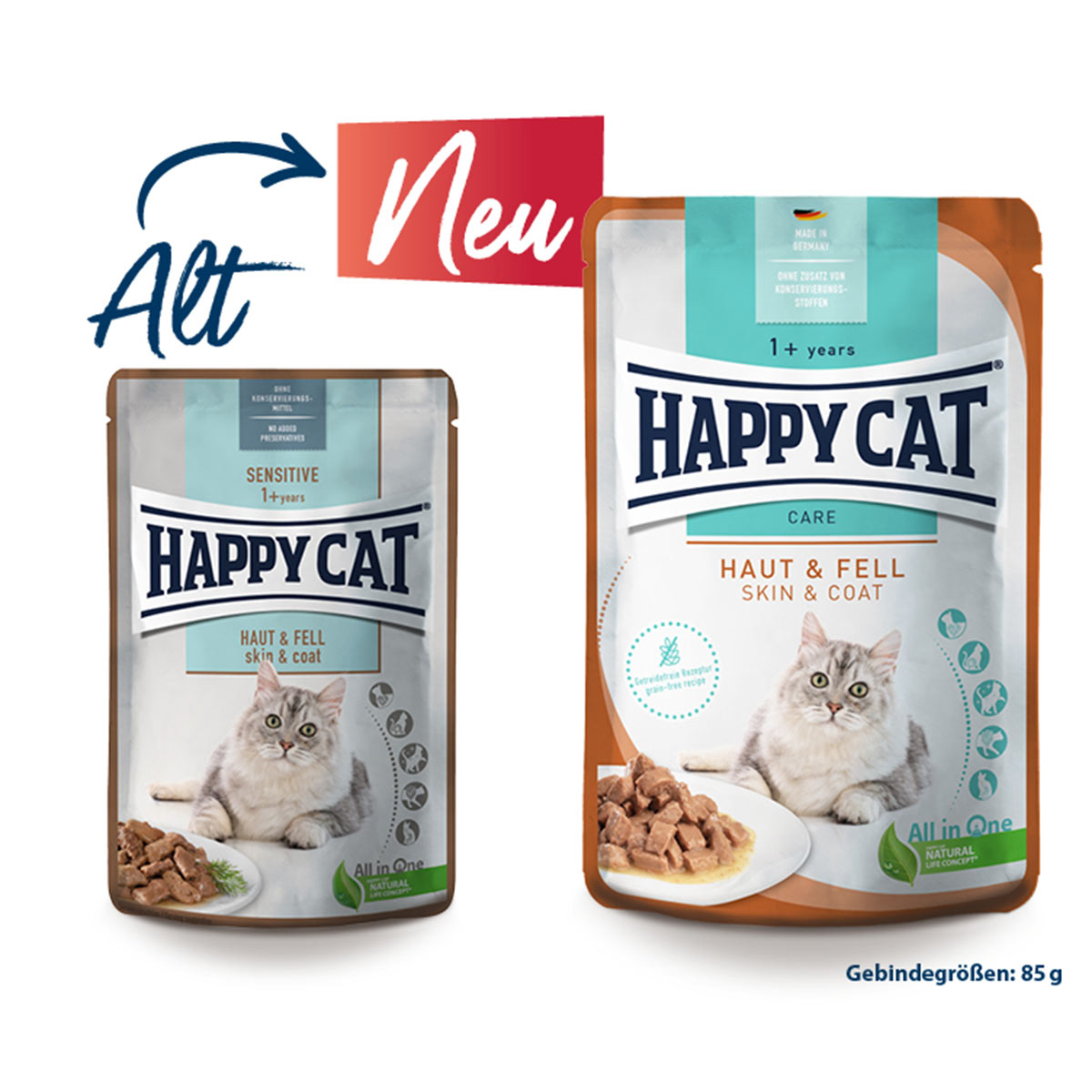 Happy Cat Care Haut & Fell günstig kaufen bei ZooRoyal