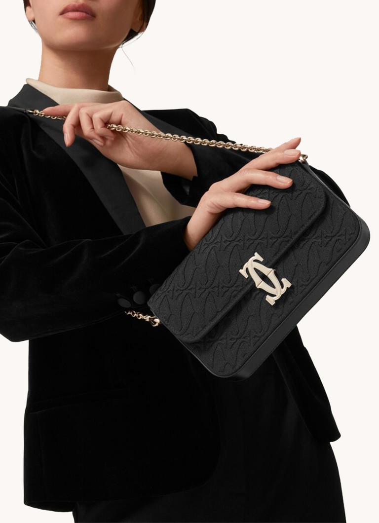 Μίνι τσάντα ώμου Cartier C de Cartier από δέρμα μοσχαριού CRL1002500