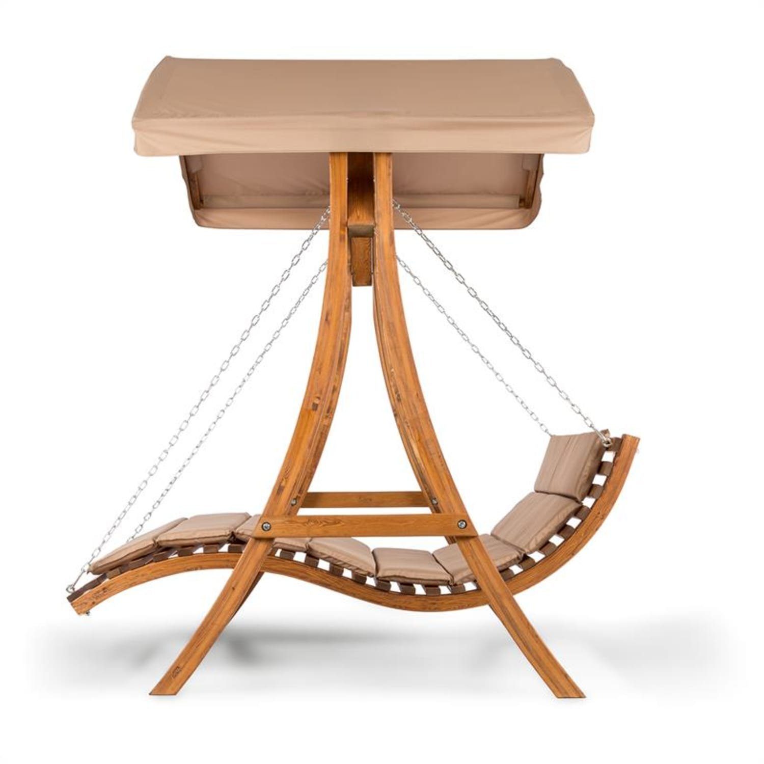 blumfeldt Hollywoodschaukel Bermuda, Set, BxTxH: 200x130x215 cm