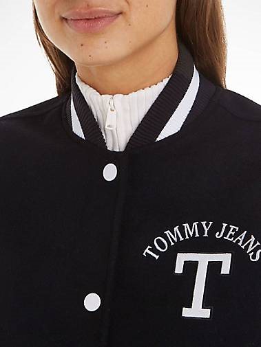 TOMMY-JEANS Damen Collegejacke