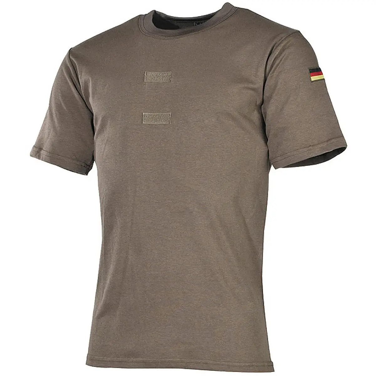 BW Tropen T-Shirt mit Abzeichen oliv